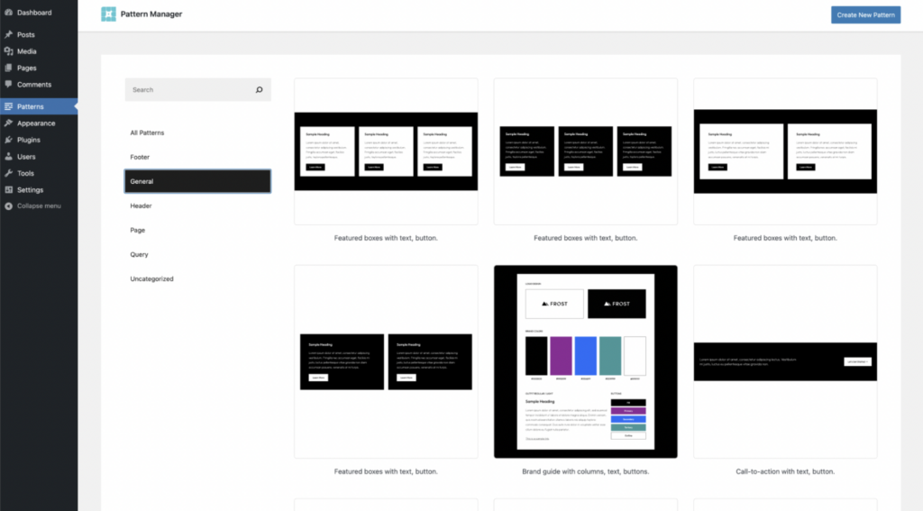 Pattern Manager Plugin Now Available on WordPress.org - Credit: WP Tavern